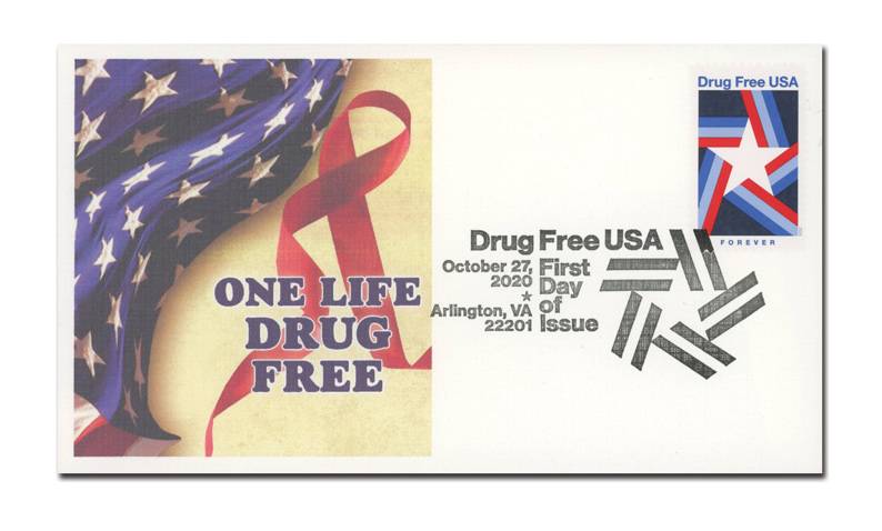 Forever Stamps 2020 Drug Free USA – Awareness, First-Class Postage