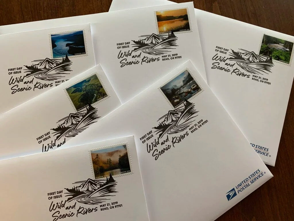 Forever Stamps 2019 Wild and Scenic Rivers – Natural Beauty Series, First-Class Postage