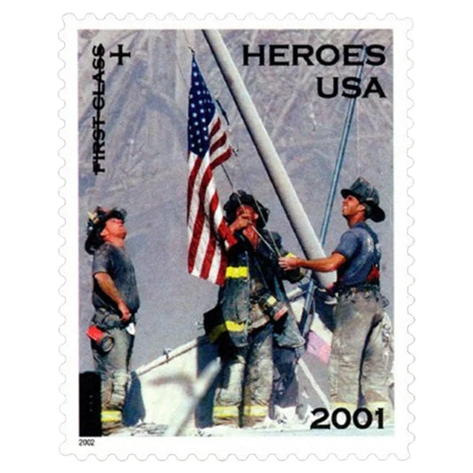 First-Class Stamps 2002 Heroes – Honor & Service, Postage