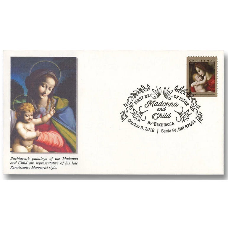 Forever Stamps 2018 Madonna and Child – Christmas Mail, First-Class Postage