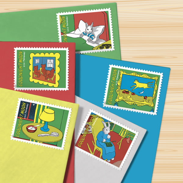 Goodnight Moon Forever Stamps – 78¢ | Ideal for Postcards, Letters, and Gifts