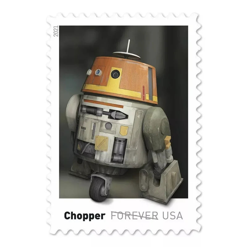 Forever Stamps 2021 Star Wars Droids – BB-8, First-Class Postage