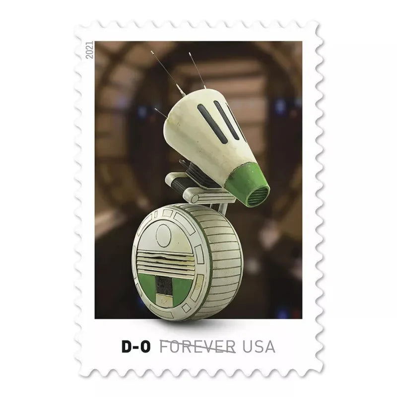 Forever Stamps 2021 Star Wars Droids – BB-8, First-Class Postage