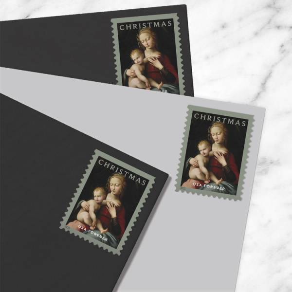 Forever Stamps 2022 Virgin and Child – Holiday Celebration, First-Class Postage