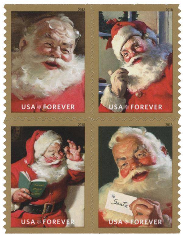 Forever Stamps 2018 Sparkling Holidays – Holiday, First-Class Postage