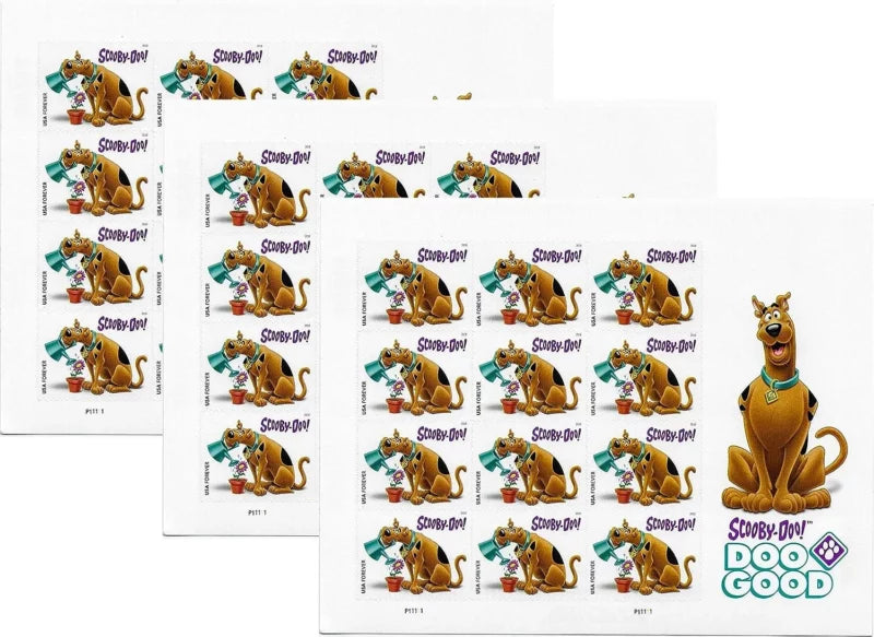 Forever Stamps 2018 Scooby-Doo – Classic Cartoon Collection, First-Class Postage