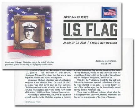 Forever Stamps 2019 U.S. Flag – Patriotic Symbol, First-Class Postage