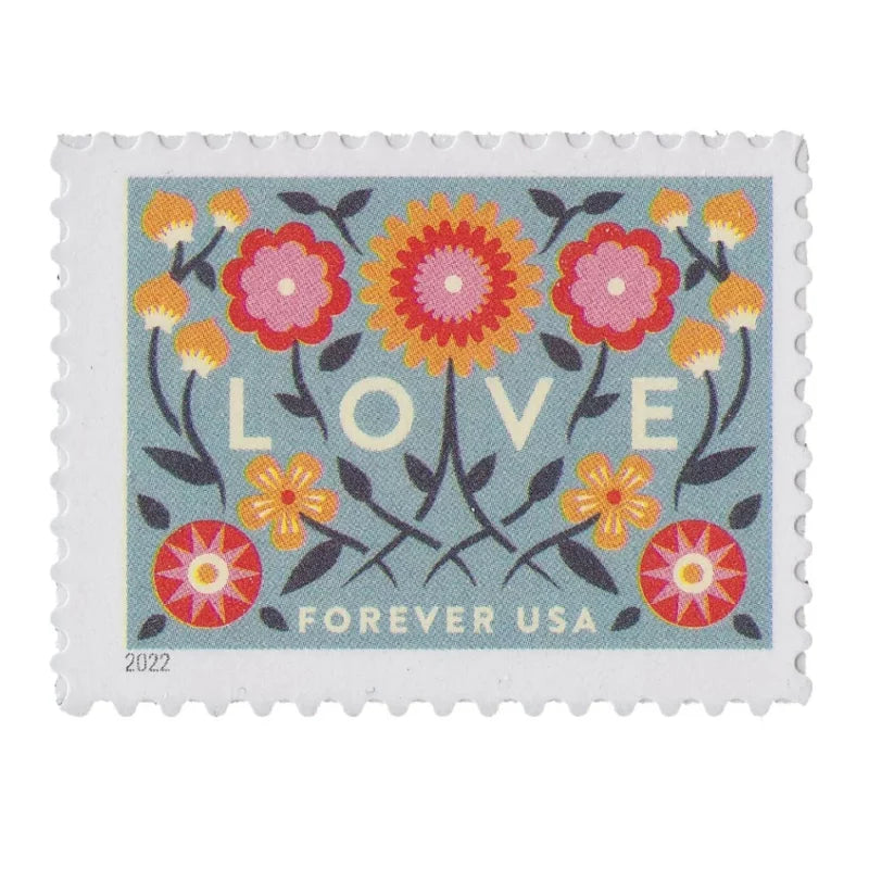 Forever Stamps 2022 Love – Love Greeting, First-Class Postage