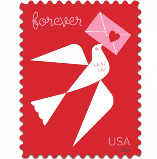 Forever Stamps 2024 Love Series – Love & Celebration, First-Class Postage
