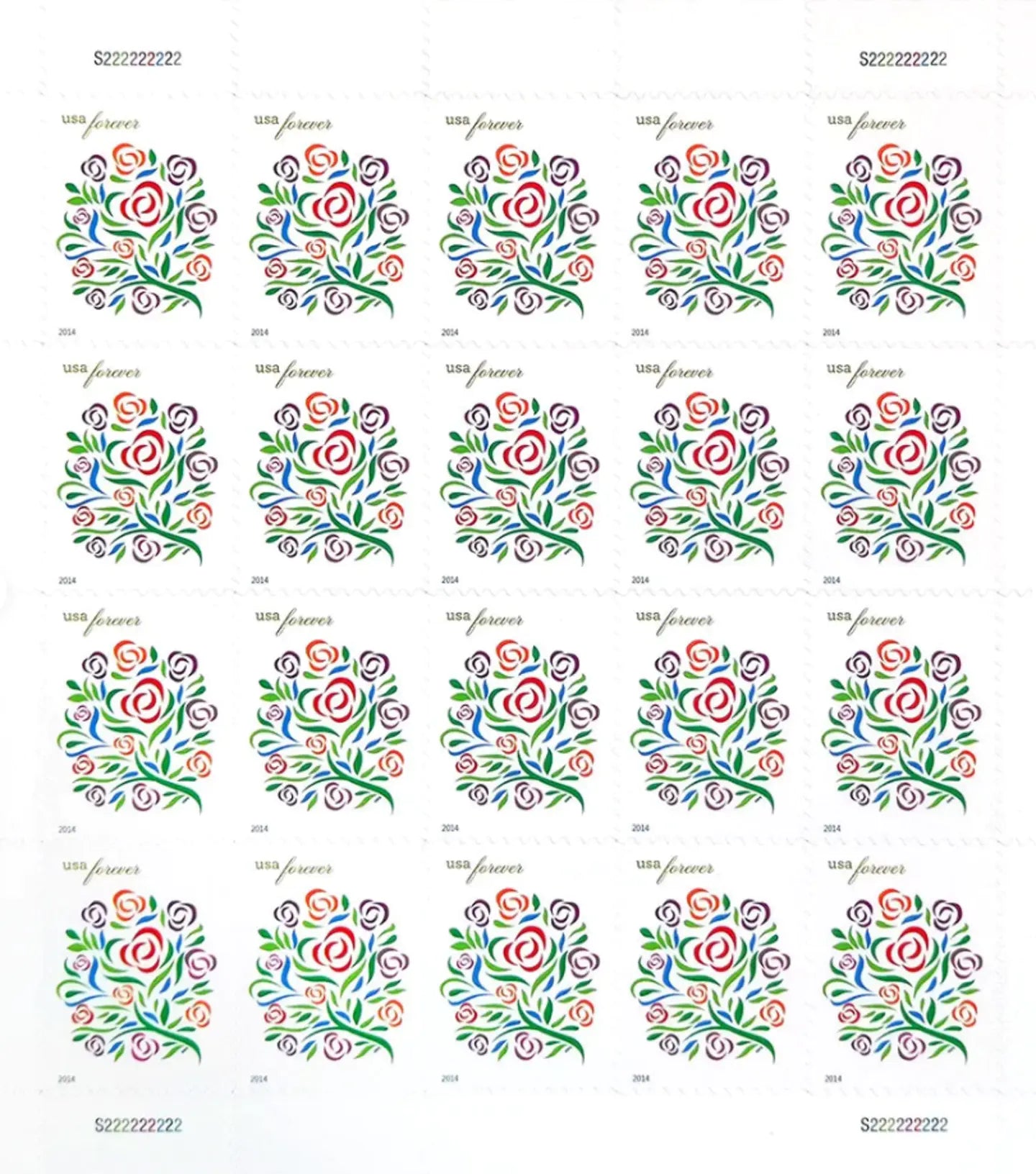 Forever Stamps 2014 Where Dreams Blossom – Wedding Invitation, First-Class Postage