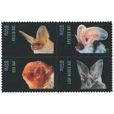 37¢ Stamps 2002 Night Friends American Bats – Nature Series, First-Class Postage