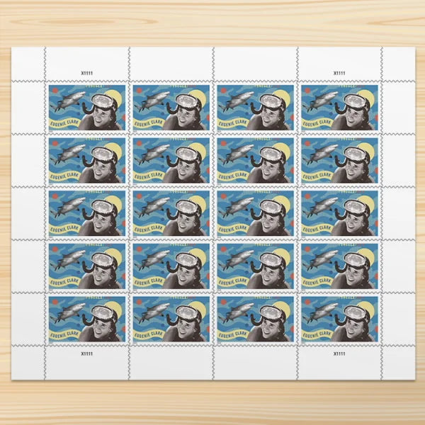 Forever Stamps 2022 Eugenie Clark – Commemorative Issue, First-Class Postage