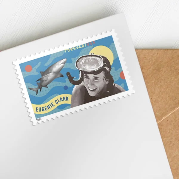 Forever Stamps 2022 Eugenie Clark – Commemorative Issue, First-Class Postage