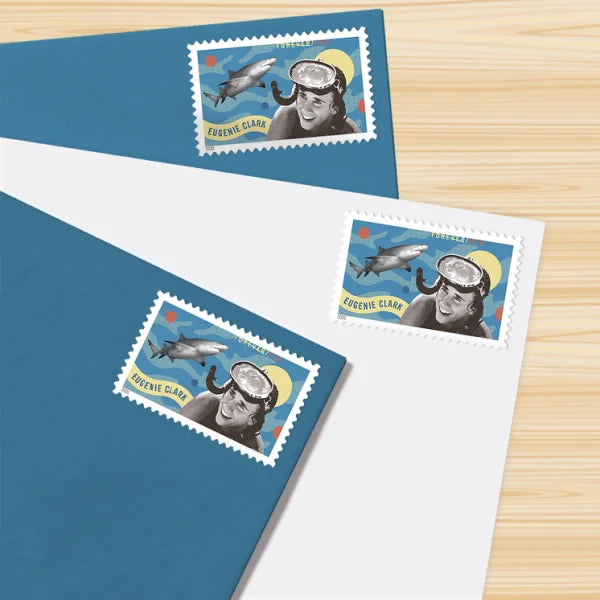 Forever Stamps 2022 Eugenie Clark – Commemorative Issue, First-Class Postage