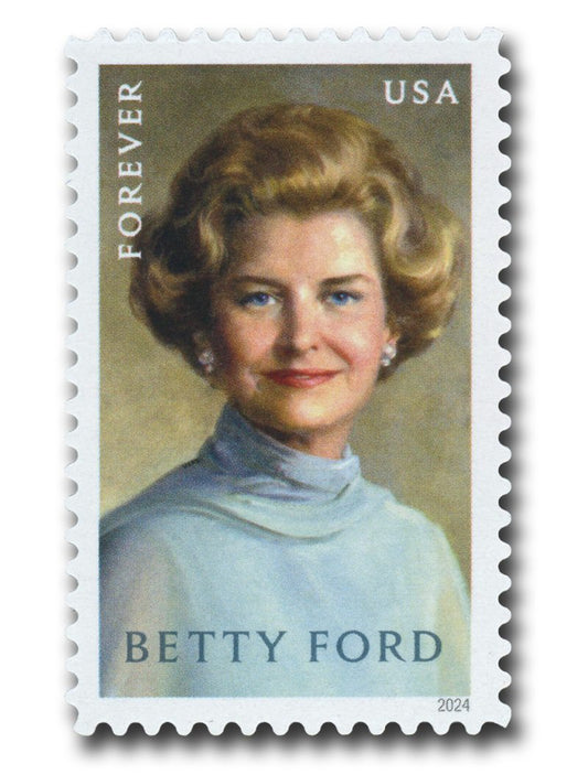 Forever Stamps 2024 Betty Ford – Commemorative Issue, First-Class Postage