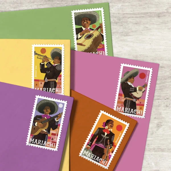 Forever Stamps 2021 Mariachi – Music and Cultural Heritage, First-Class Postage