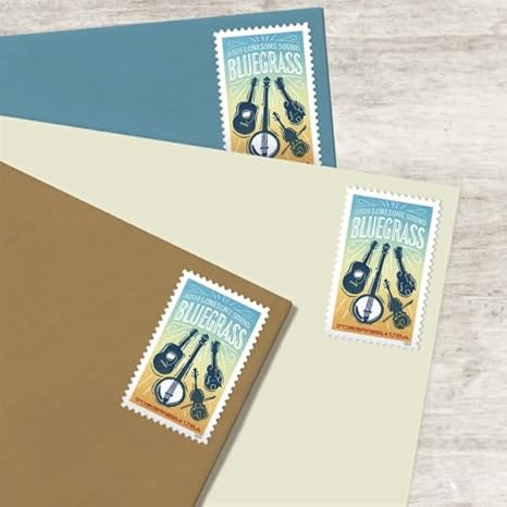 Forever Stamps 2024 Bluegrass Music – Cultural Heritage, First-Class Postage