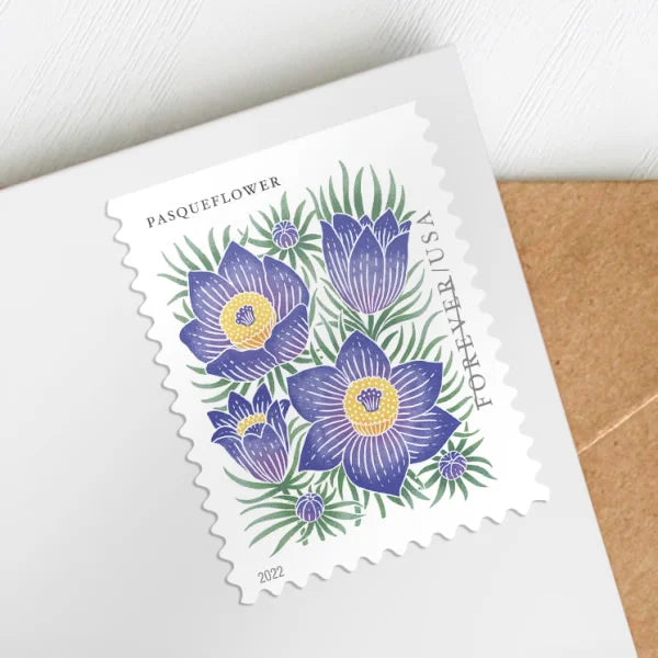 Forever Stamps 2022 Mountain Flora – Nature & Wildlife Series, First-Class Postage