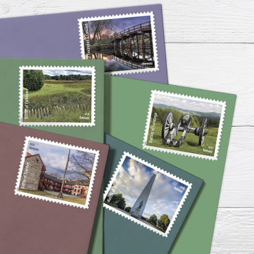 Forever Stamps 2025 Battlefields of the American Revolution – Commemorative Issue, First-Class Postage