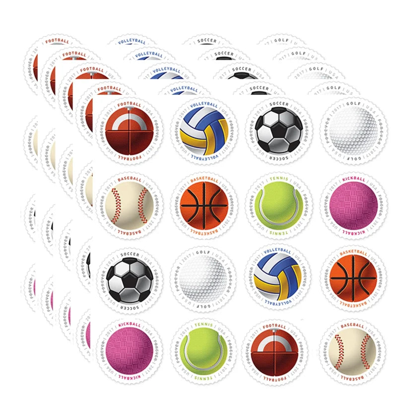 Forever Stamps 2017 Have a Ball – Sports Theme (Football), First-Class Postage